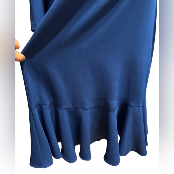 Adrianna Papell blue oversized style dress size M - Picture 4 of 14